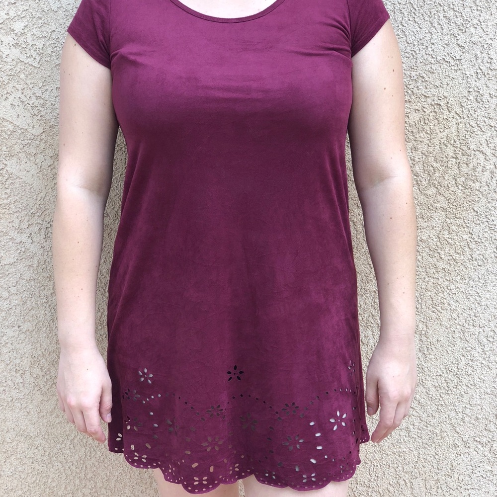 SUEDE dress